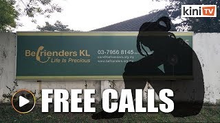 Free calls to Befrienders helpline [upl. by Yeltrab]