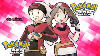 Pokémon Ruby Sapphire amp Emerald  Rival Battle Music HQ [upl. by Sandra699]