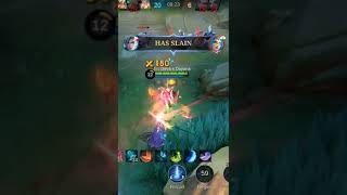 Aamon Solo gameplay New Build Damage 🧐subscribe plz support chanel mlbb aamonhyperindiaindonesia [upl. by Shushan]