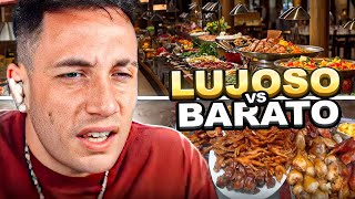 EL BUFET MÁS LUJOSO DEL MUNDO vs EL MAS BARATO [upl. by Waldos829]