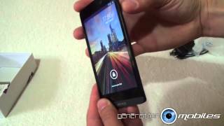 test smartphone Archos 50 Helium 4G unboxing design part 1 [upl. by Jamison]