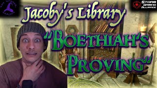 Boethiahs Proving Jacobys Library Skyrim skyrim skyrimletsplay [upl. by Wayolle698]