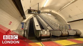 Inside Londons abandoned tube station  BBC London [upl. by Xantha466]