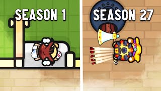 Season 1 vs Season 27  Zombsroyaleio [upl. by Sheehan]