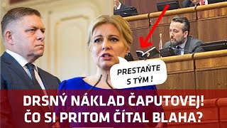 Čaputová VYČISTILA Ficovi žalúdok [upl. by Celinda]