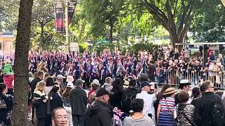 ANZAC DAY MARCH SYDNEY AUSTRALIA 2024 [upl. by Emyaj]