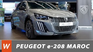 Nouvelle PEUGEOT e208 arrive au Maroc [upl. by Eaton]