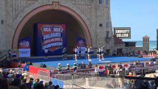 NCA Nationals Daytona Beach Endicott College Cheerleading [upl. by Hurd]