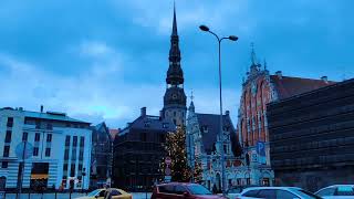 Riga Latvia Walking tour [upl. by Bret]