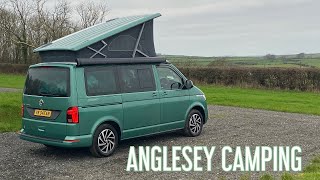 Anglesey Camping In Our 2021 VW California Campervan  Newborough Forest  Trearddur Bay [upl. by Euphemia]