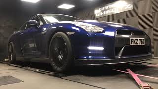 1000Bhp Nissan R35 GTR dyno power run [upl. by Pillsbury]