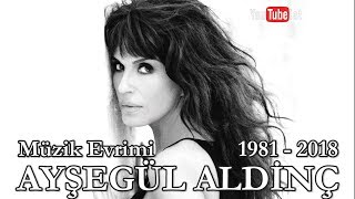 Ayşegül Aldinç Müzik Evrimi  1981  2018 Dünyalarca Müzik [upl. by Ariek]