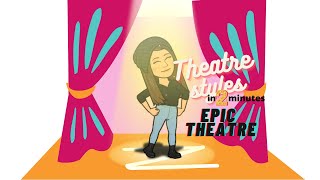 theatre styes in two minutes  epic theatre  vce drama  theatre studies [upl. by Razaele]