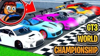 I Hosted The FIRST GT3 WORLD CHAMPIONSHIP In Car Dealership Tycoon [upl. by Lanor]