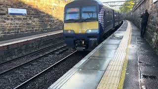 Trains at Glasgow stations 12102024 [upl. by Sakhuja]