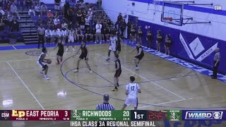 WATCH HERE East Peoria Raiders vs Peoria Richwoods Knights HS Basketball [upl. by Gervase851]