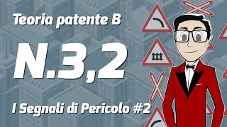 Teoria patente B  Lezione32  I Segnali di Pericolo Parte 2  Mario Racconta [upl. by Nagah]