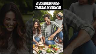 Equilibrio vidatrabajo es esencial EquilibrioVidaTrabajo ClimaLaboralPositivo BienestarLaboral [upl. by Augy]