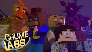 Minecraft RESTAURANTE FIVE NIGHTS AT GUTINS Chume Labs 2 35 [upl. by Eerrahs]