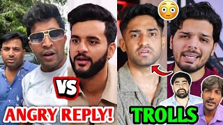 YouTubers TROLL Fukra Insaan amp Thugesh…😳 Puneet Joginder Vs Fukra CONTROVERSY Lakshay MrBeast [upl. by Decima]