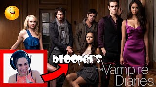 The Vampire Diaries Ultimate Bloopers 🤭😜 Funny Reaction [upl. by Anyela]