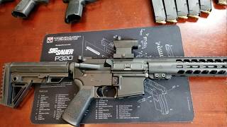 Bushmaster Qrc Ar15 Upgraded [upl. by Roux]