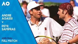 Andre Agassi v Pete Sampras Full Match  Australian Open 1995 Final [upl. by Lyret]