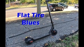 Flat Tire Problems with the Hover1 Journey Max Electric Scooter [upl. by Lynnett]