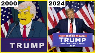 Le Spaventose Previsioni dei Simpson Come Hanno Predetto la Vittoria di Trump Anni Prima [upl. by Argile181]