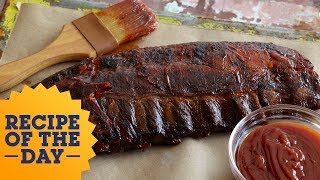 Recipe of the Day Tyler’s Ultimate Barbecued Ribs  Food Network [upl. by Sorce448]