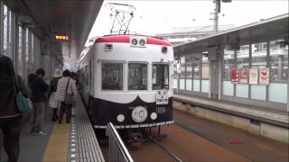 パトトレインの嵐電モボ101形105号京紫色のモボ101形106号 Randen Train [upl. by Lehcnom382]