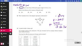 IGCSE CIE Coordinated Science  Paper 2 Physics Questions [upl. by Ettenahs638]