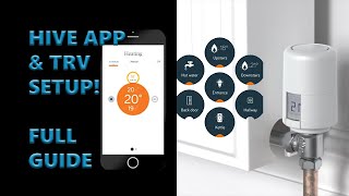 Master Hive Smart TRVs Complete App Setup Tutorial [upl. by Noval]