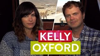 Kelly Oxford amp Rainn Wilson Chat in a Sweaty Van  Metaphysical Milkshake [upl. by Llenhoj]