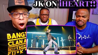 Jung Kook Standing Next to You iHeartRadio LIVE REACTION [upl. by Ahsias]