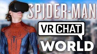 Becoming SpiderMan in VRChat [upl. by Alcina]