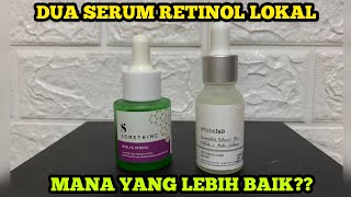 Somethinc Vs Whitelab  DUA SERUM RETINOL dari Brand Lokal [upl. by Dita]