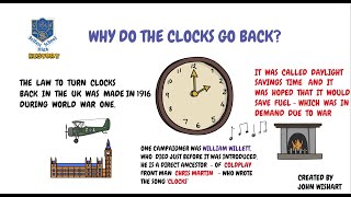 WHY DO THE CLOCKS GO BACK [upl. by Mcclimans]