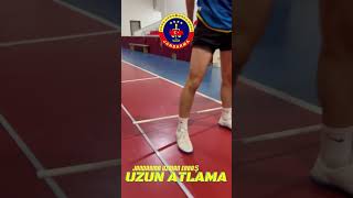 Jandarma uzman erbaş durarak uzun atlama 🇹🇷 jandarma subay astsubay asker parkur pomem fyp [upl. by Lashoh]