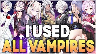 I USED ALL VAMPIRES IN GUILD WAR GUESS WHO WILL SURVIVE AT THE END  Epic Seven [upl. by Woodberry250]