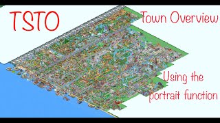 The Simpsons Tapped Out Town Overview [upl. by Primaveras667]