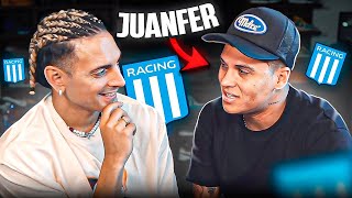 VINO JUANFER QUINTERO CAMPEON CON RACING AL STREAM [upl. by Sianna782]