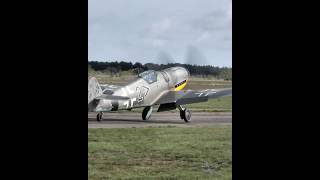 Messerschmitt Bf109 G14 DB605 Engine Sound aviation aircraft luftwaffe bf109 germanairforce [upl. by Aniroc]