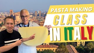 How to Make Pasta in Italy  An Incredible Experience With a Local Teacher [upl. by Petta]