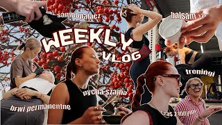 WEEKLY VLOG  brwi permanentne bruksizm lęk przed lekarzami [upl. by Gnous395]