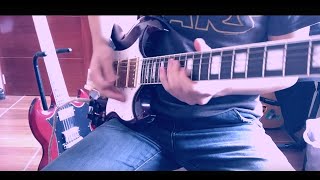 ACDC  Back In Black Guitar Cover With Schaffer Replica [upl. by Ardnasal]