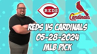 Cincinnati Reds vs St Louis Cardinals 52824 MLB Pick amp Prediction  MLB Betting Tips [upl. by Gnehs]