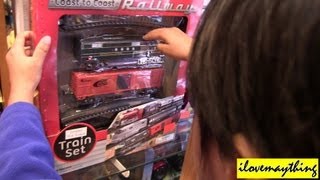 Unboxing a Coast to Coast Diesel Toy Train with Cargo Car [upl. by Raynah]