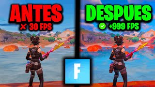 La MEJOR OPTIMIZACION Para FORTNITE C5S3 ✅ AUMENTA Tus FPS [upl. by Yorgerg]