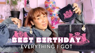 Everything From My BIRTHDAY Haul  Hello Kitty amp Rare Vintage Juicy Couture  Alaskan Anna [upl. by Nisbet260]